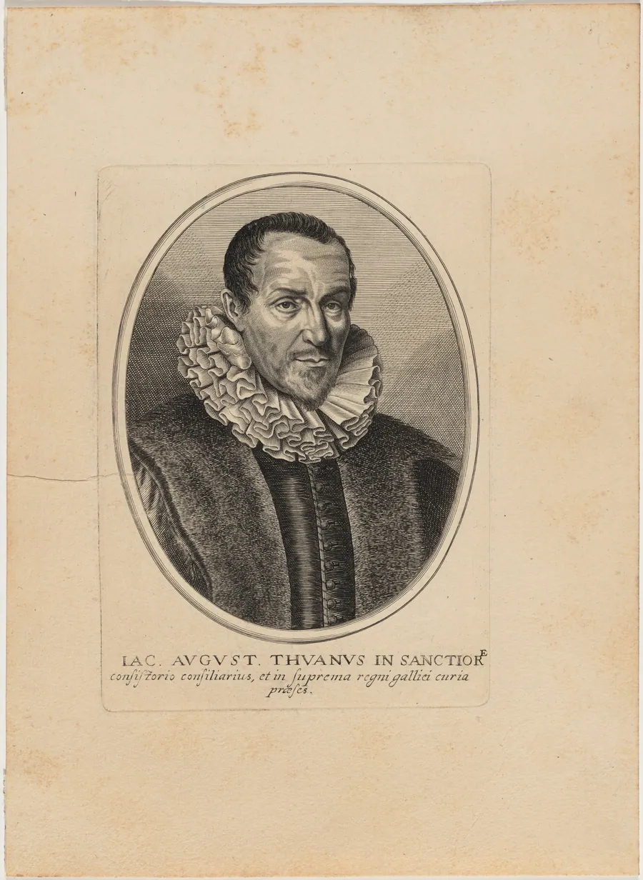 Jacques Auguste de Thou by Unknown 19th Century