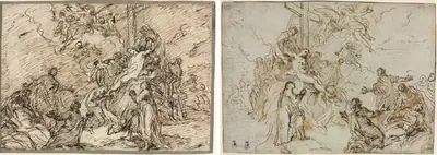 The Deposition (recto) and (verso)