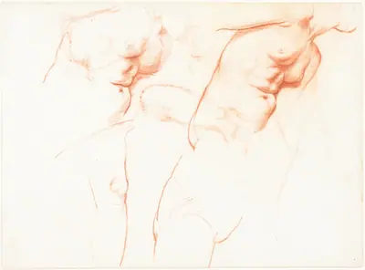 Studies for "The Wise and Foolish Virgins" [recto]