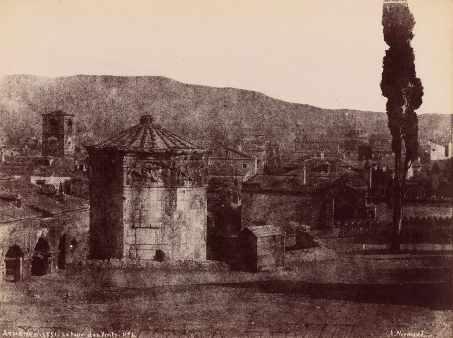 La Tour des Vents, Athènes (The Tower of the Winds, Athens) by Alfred-Nicolas Normand