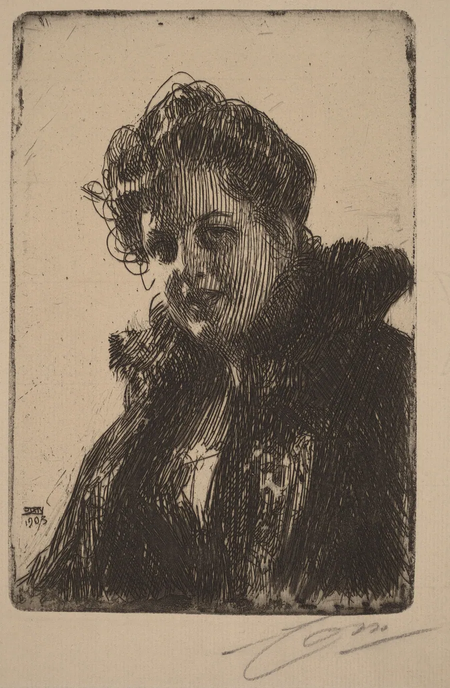 Mrs. Granberg by Anders Zorn