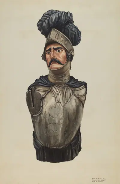 Figurehead from "The Black Prince"