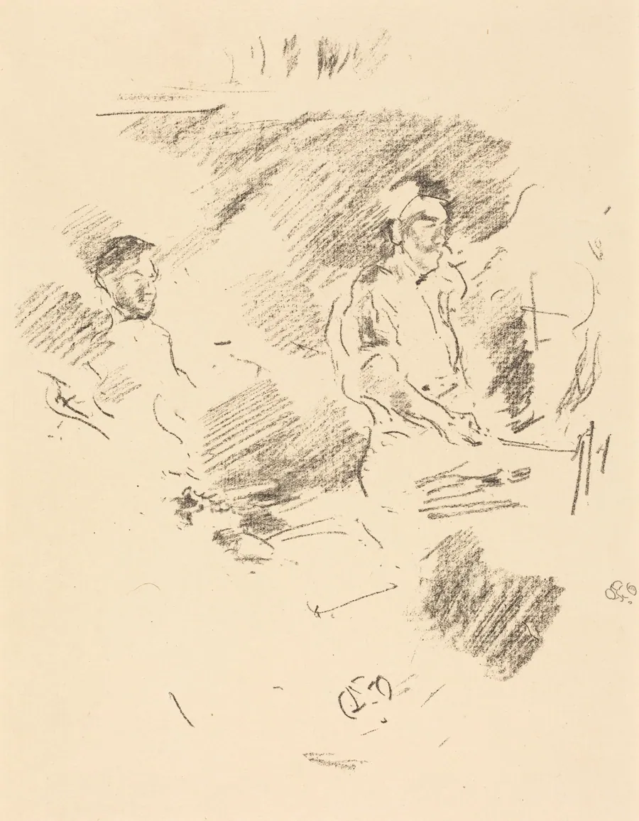 The Strong Arm by James McNeill Whistler