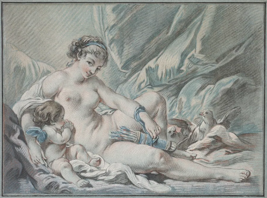 Love Requests Venus to Return His Weapons to Him by Louis-Marin Bonnet
