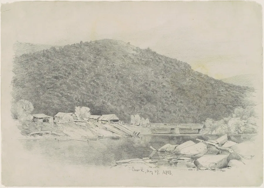 Cheat River by Andrew Fisher Bunner