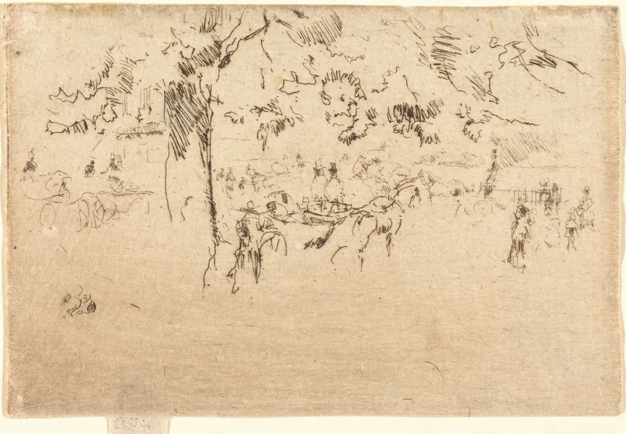 Saint James's Park by James McNeill Whistler