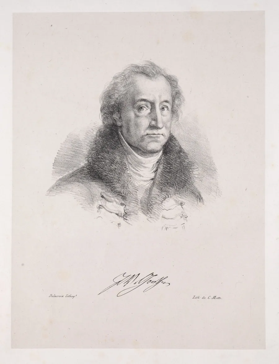 Illustrations for Faust by Eugène Delacroix