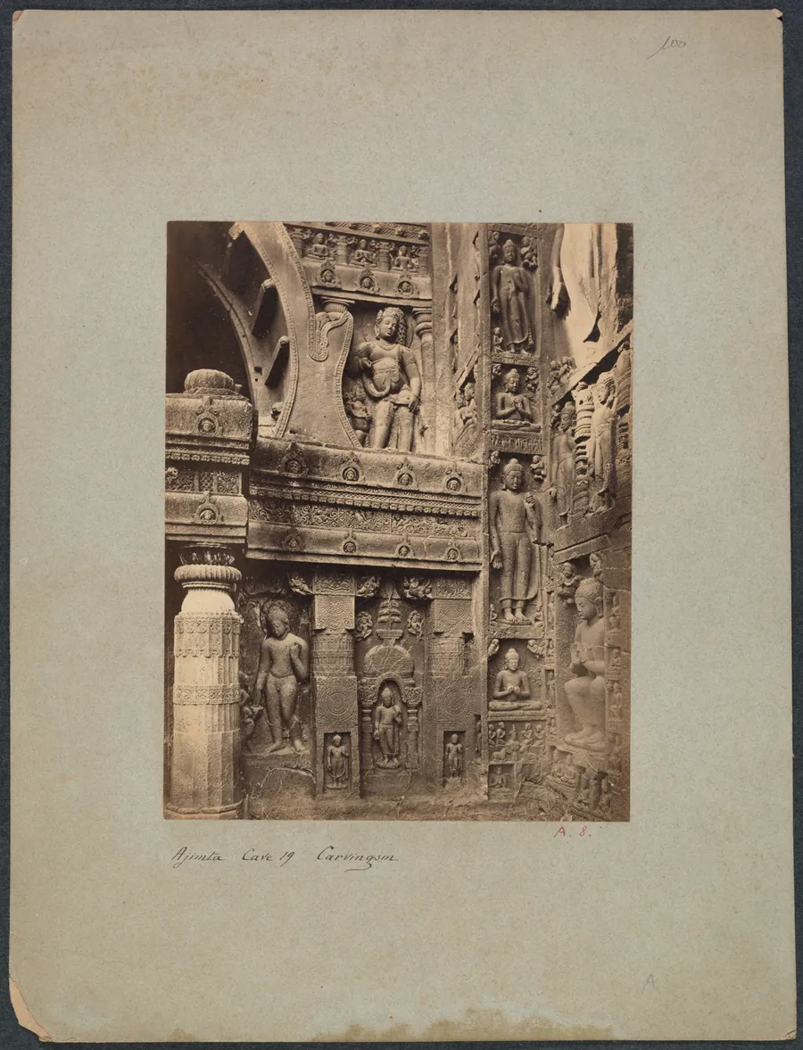 Ajinta Cave No. 19 by Francis Frith & Co.