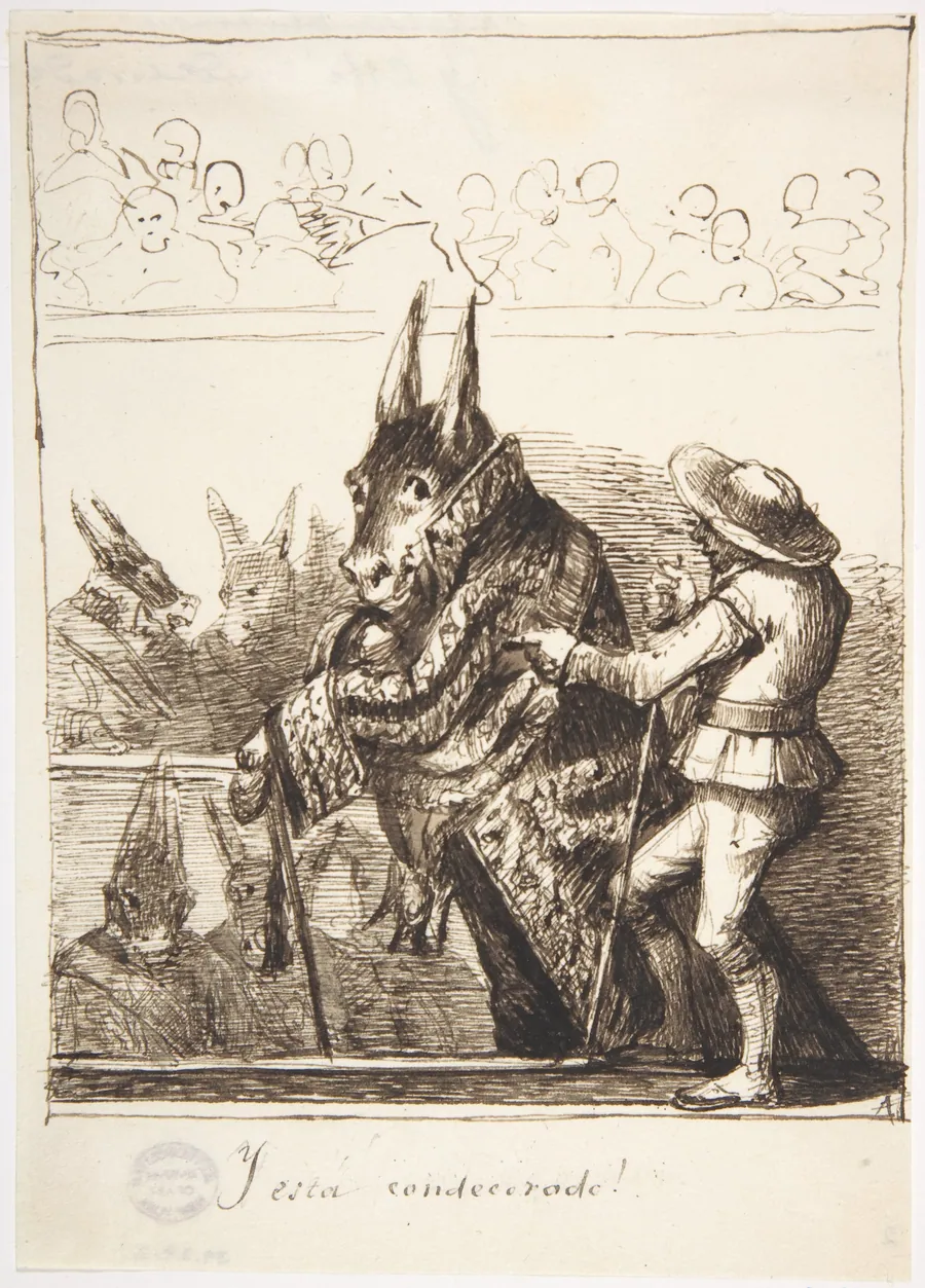 He Has Been Decorated ("Y esta' Condecorado!") by Leonardo Alenza y Nieto