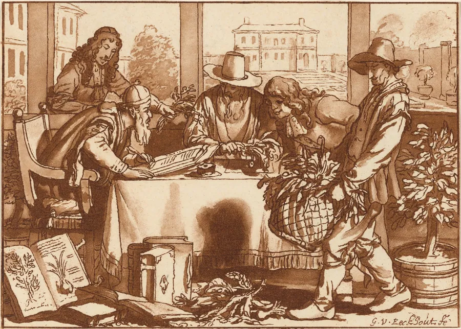 Horticulturist by Cornelis Ploos van Amstel