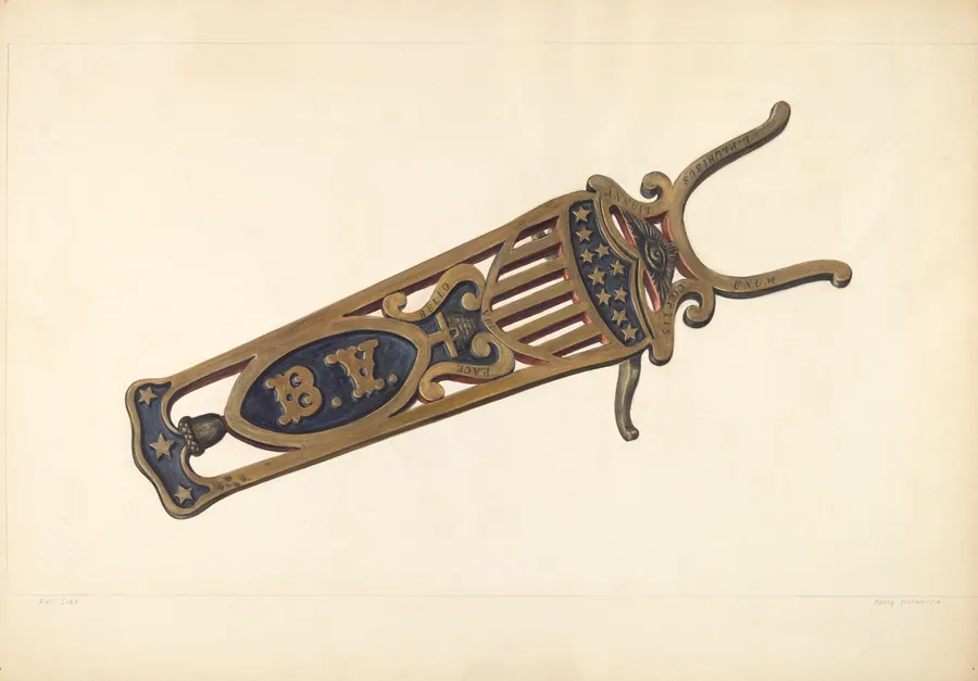 Brass Bootjack by Henry Rasmusen