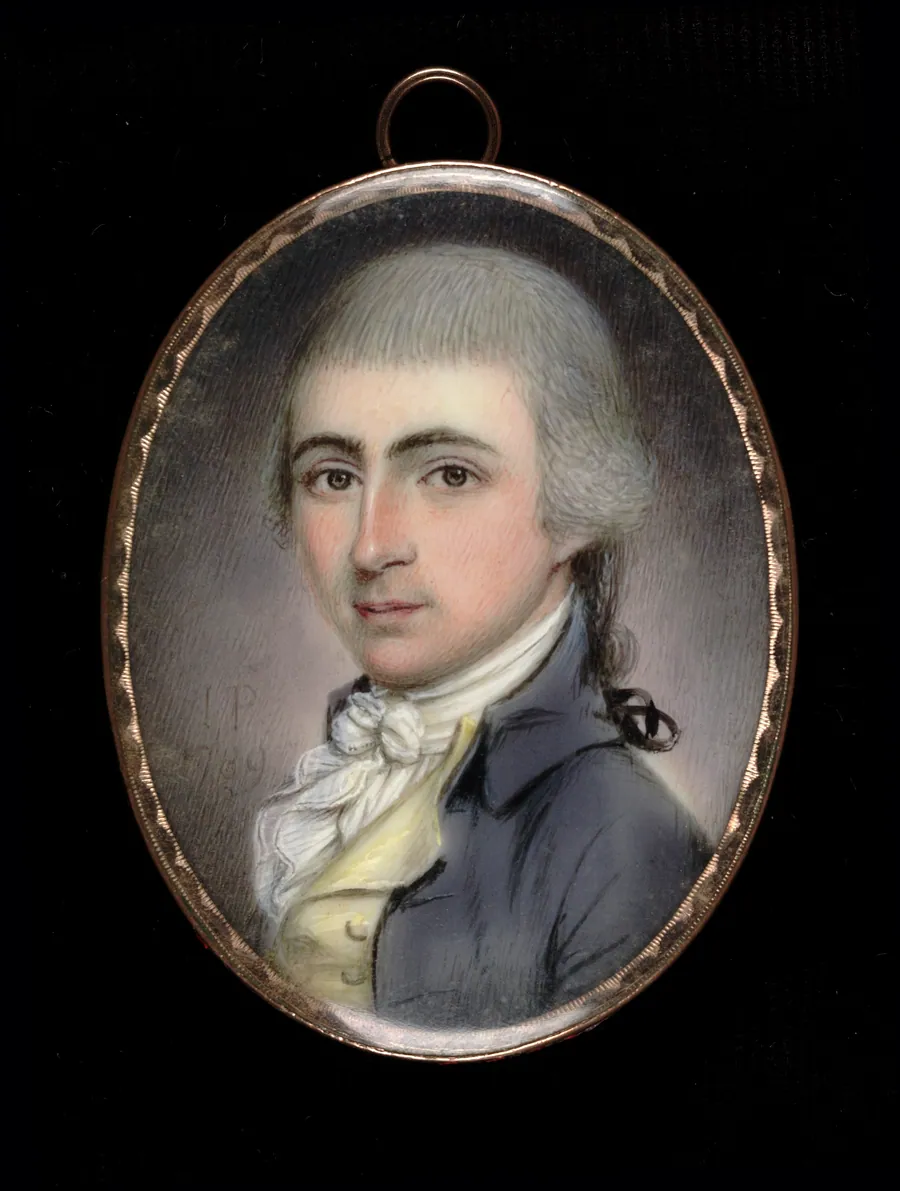 Portrait of a Gentleman by James Peale, born Chestertown, MD 1749-died Philadelphia, PA 1831