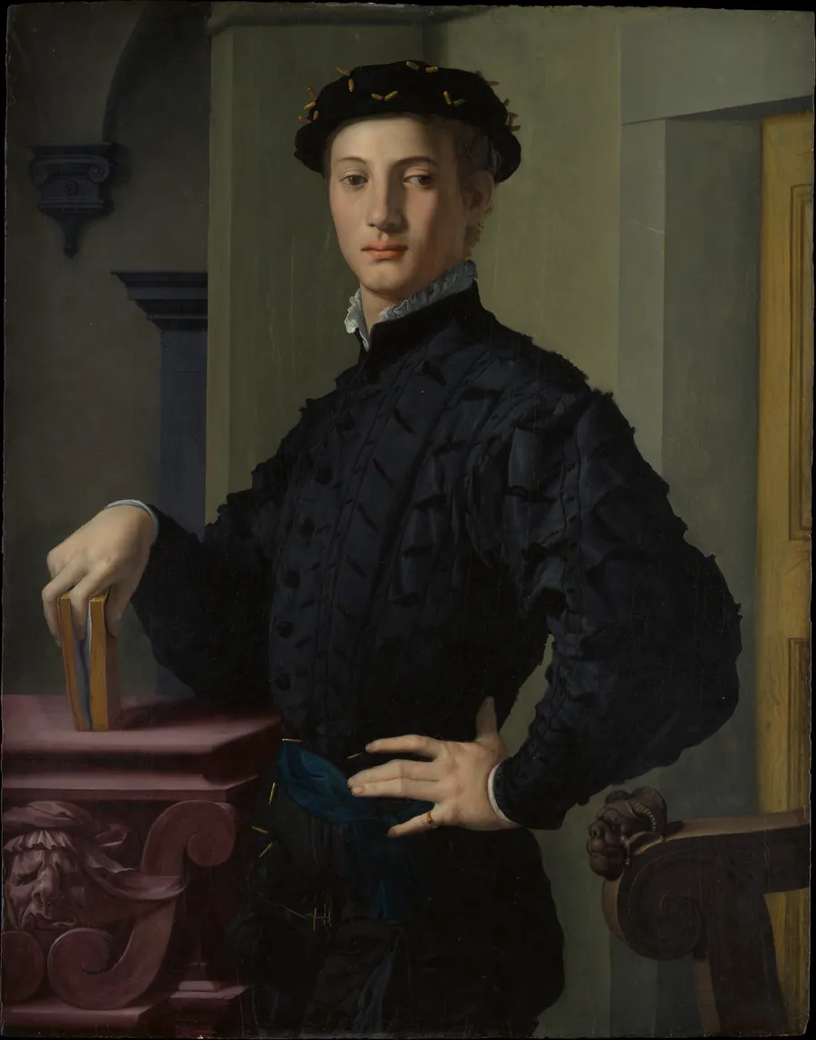 Portrait of a Young Man by Bronzino (Agnolo di Cosimo di Mariano)