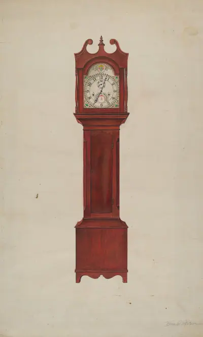Hall Clock (Grandfather's Clock)