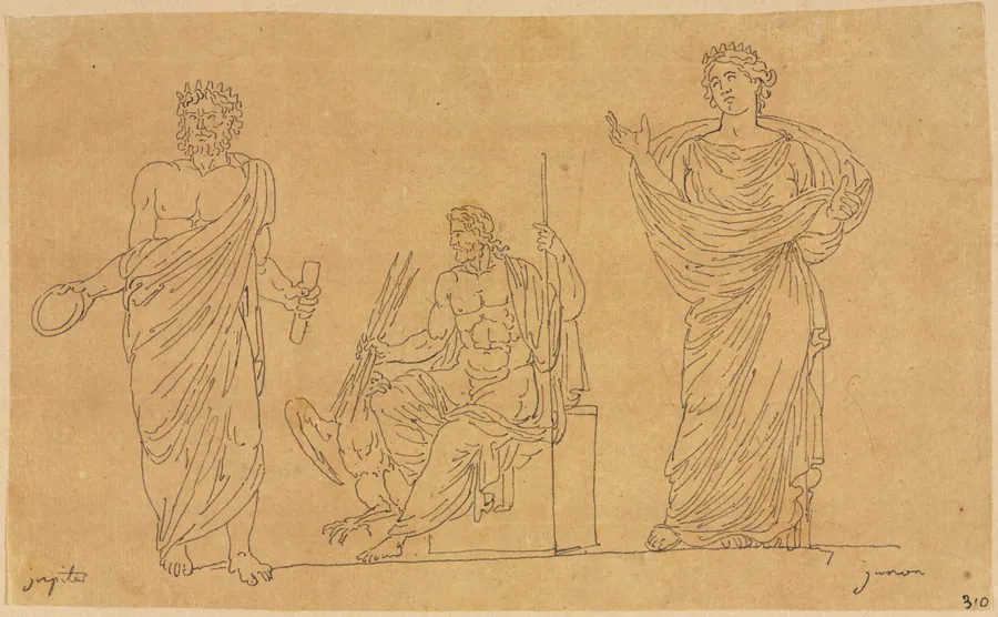 Gods and Goddess by Jacques-Louis David