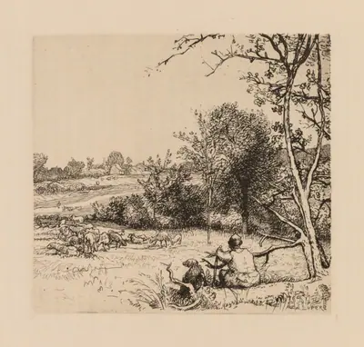 Auguste Lepère: Le pommier renversé (Picardie)