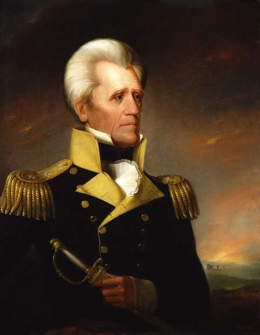 Andrew Jackson by Ralph Eleaser Whiteside Earl, born ca. 1788-died Nashville, TN 1838