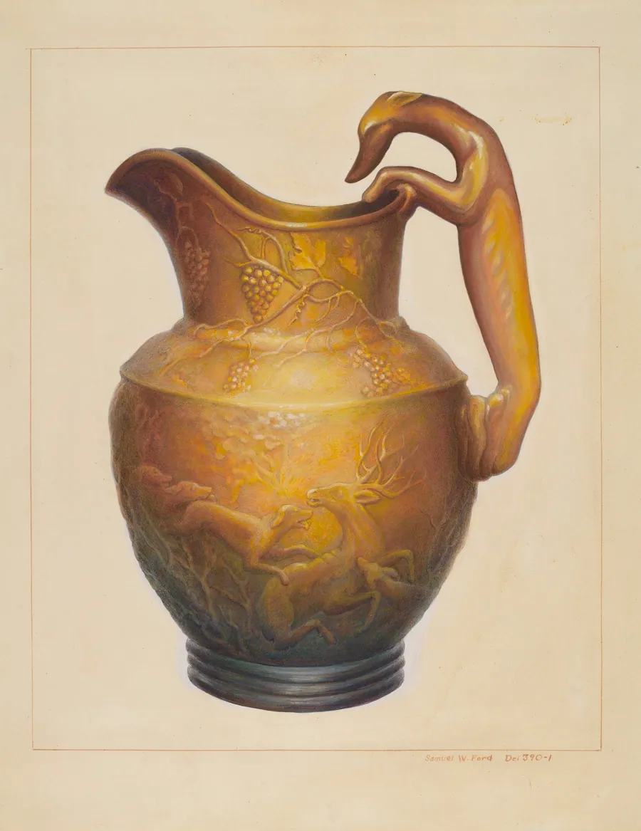 Pitcher by Samuel W. Ford