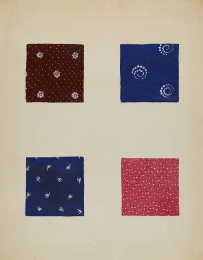 Materials from Patchwork Quilt