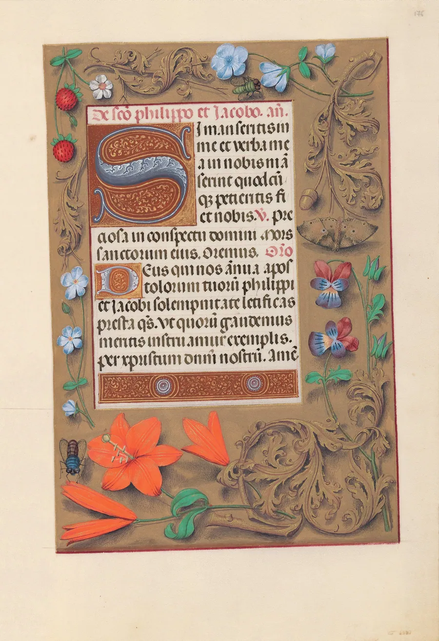 Hours of Queen Isabella the Catholic, Queen of Spain:  Fol. 176r by Master of the First Prayerbook of Maximillian