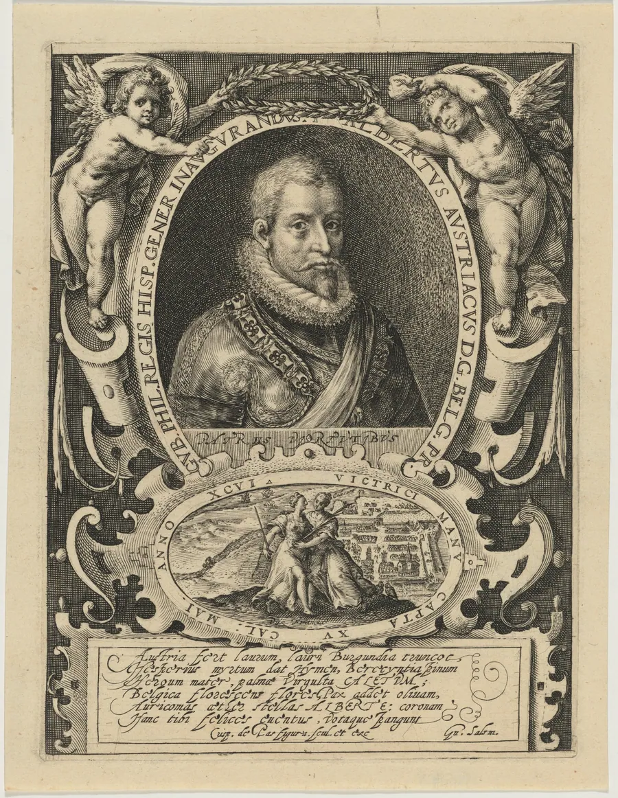 Albert of Austria, Archduke by Crispijn van de Passe I