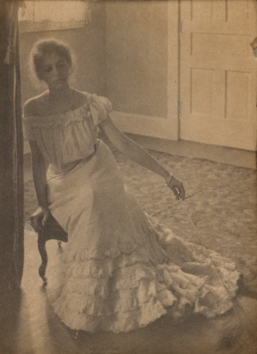The Peacock Feather by Clarence H. White