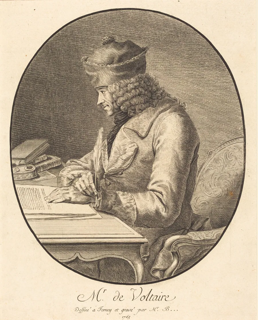 Mr. de Voltaire by Stanislas Jean Boufflers