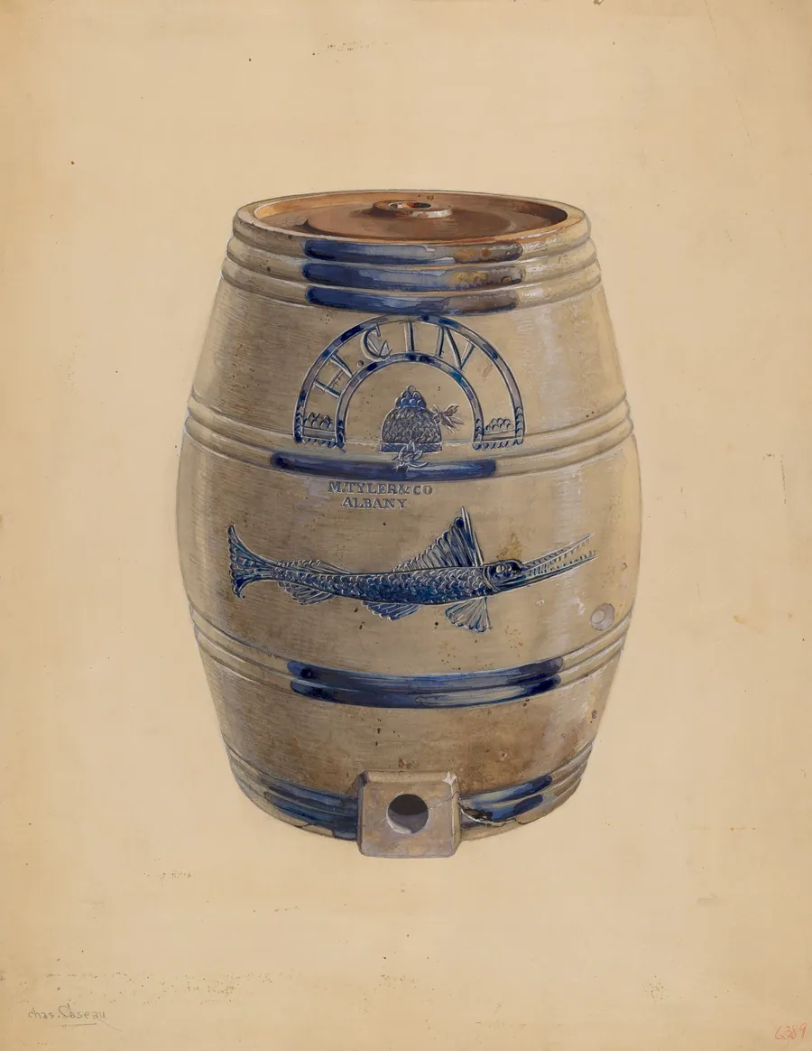 Holland Gin Keg by Charles Caseau