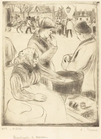 Chestnut Vendors (Marchands de marrons)