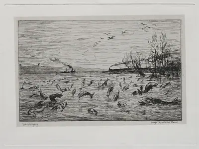 The Boat Trip: Rejoicing of the Fish at the Departure of the Cabin Boy (The Fish)