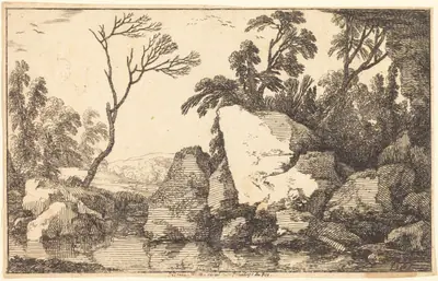 A Rocky Pond