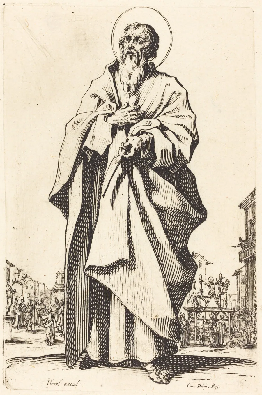 Saint Bartholomew by Jacques Callot