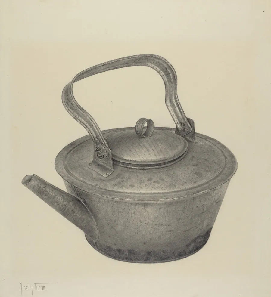Tea Kettle by Amelia Tuccio