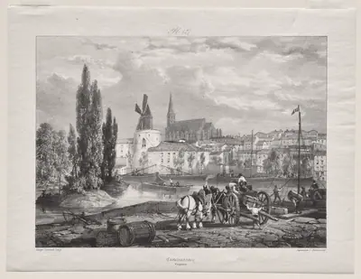 Voyages pittoresques et romantiques dans l'ancienne France (Languedoc II, part I): Castelnaudary