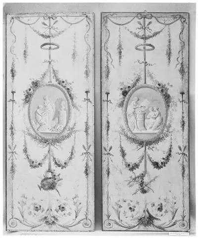 Allegory of Friendship (one of a pair)