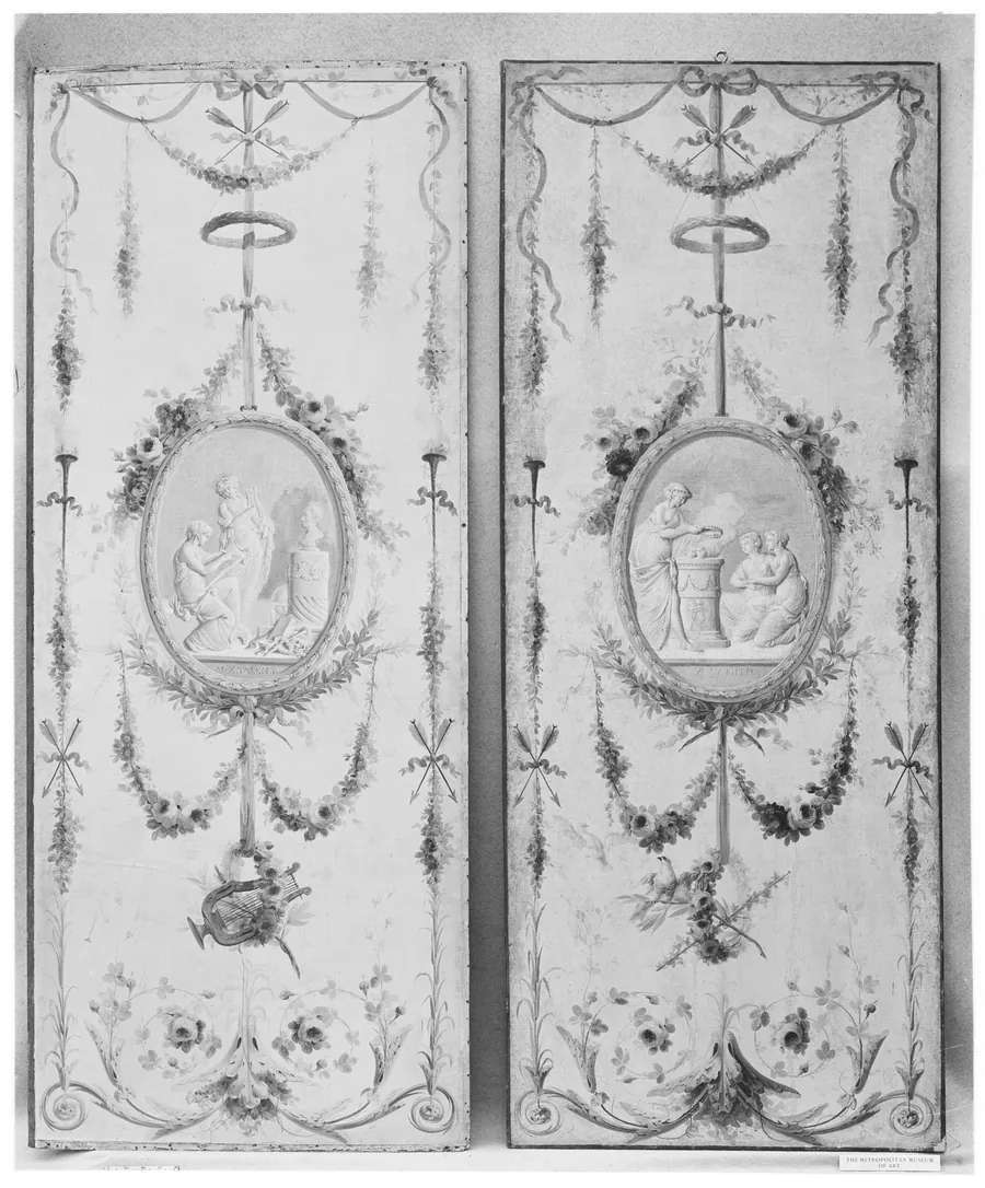 Allegory of Friendship (one of a pair) by Le Riche