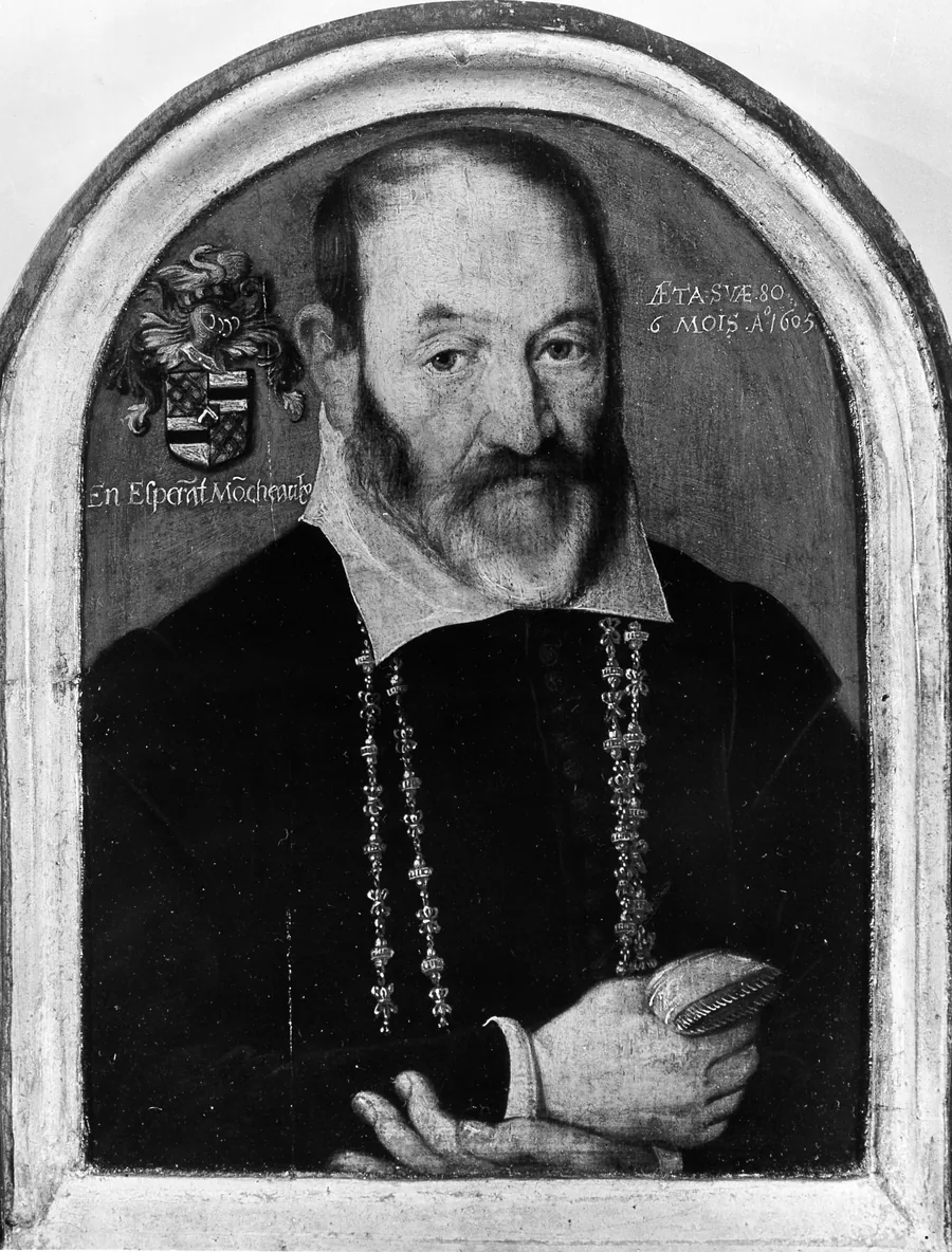 Portrait of a Man of the Moncheaux Family by Northern French Painter