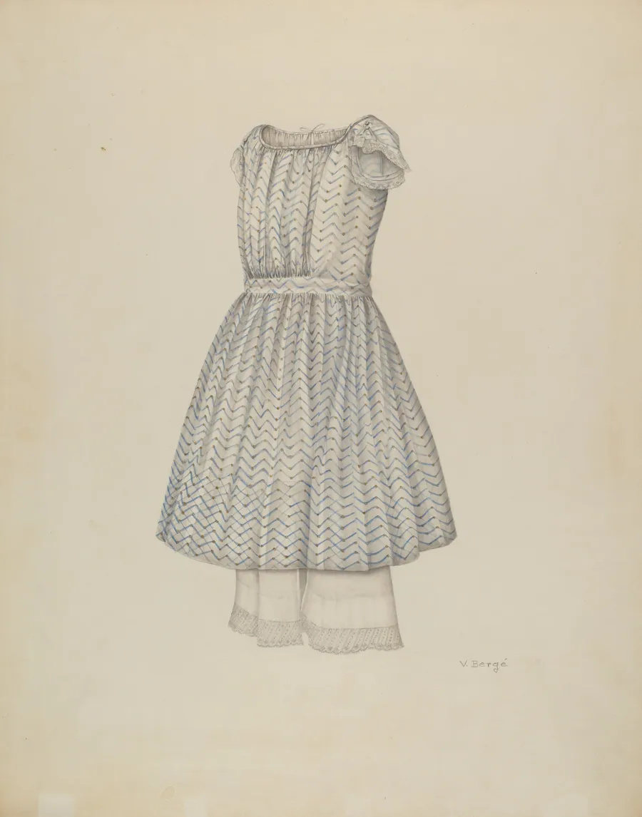 Girl's Dress by Virginia Berge