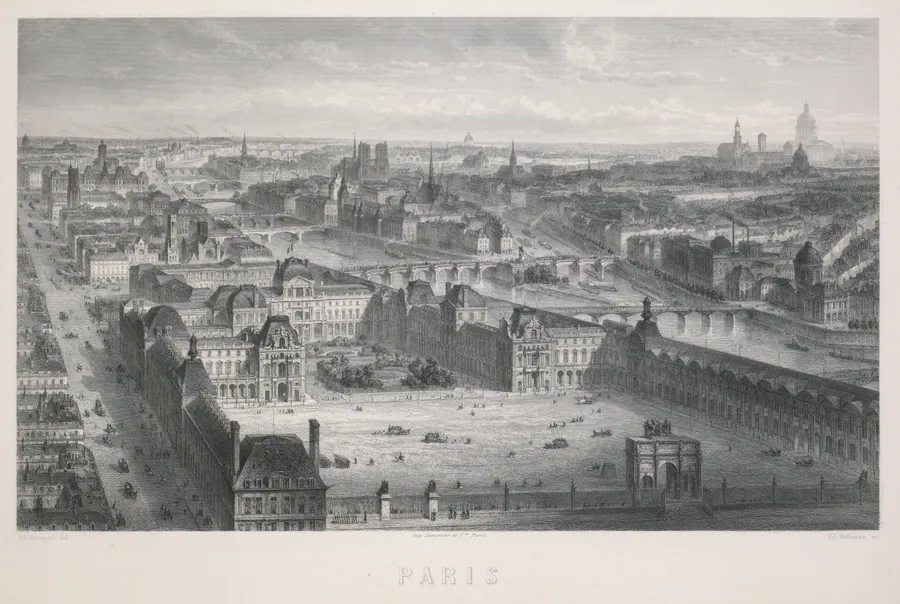 Paris by Adolphe Rouargue