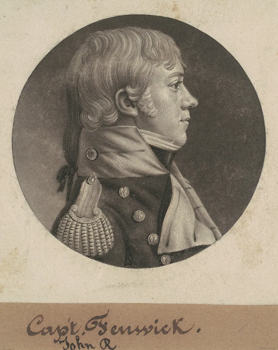 John Roger Fenwick by Charles B. J. Févret de Saint-Mémin