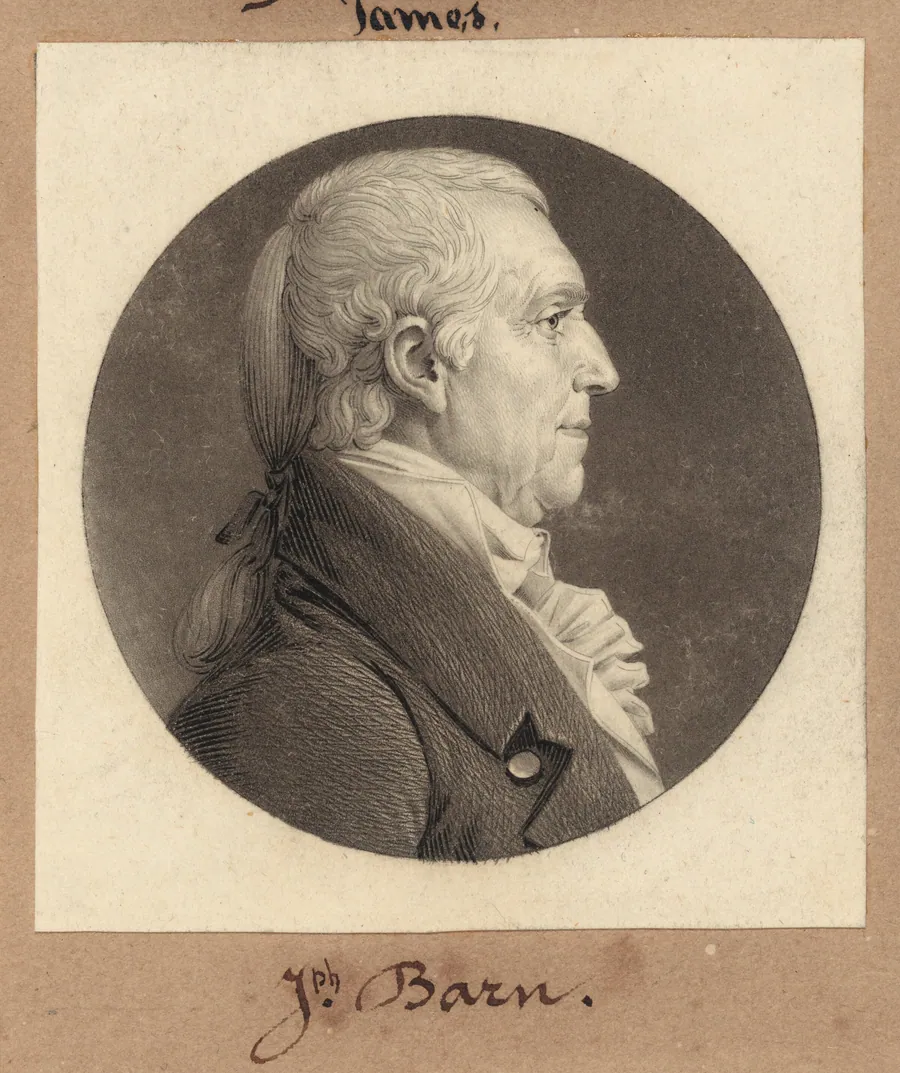 Joseph Barn by Charles B. J. Févret de Saint-Mémin