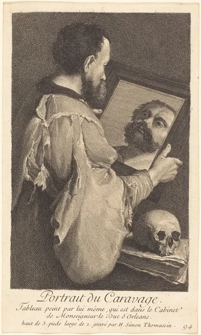 Portrait du Caravage (Portrait of Caravaggio)