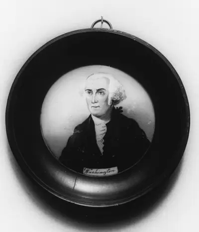 Plaque of George Washington