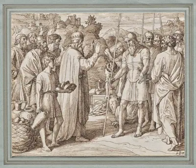 Melchizedek Blessing Abraham