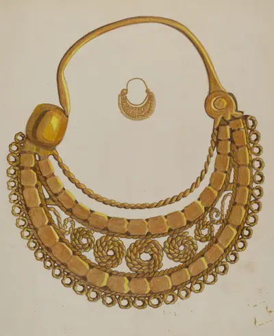 Gold Earring
