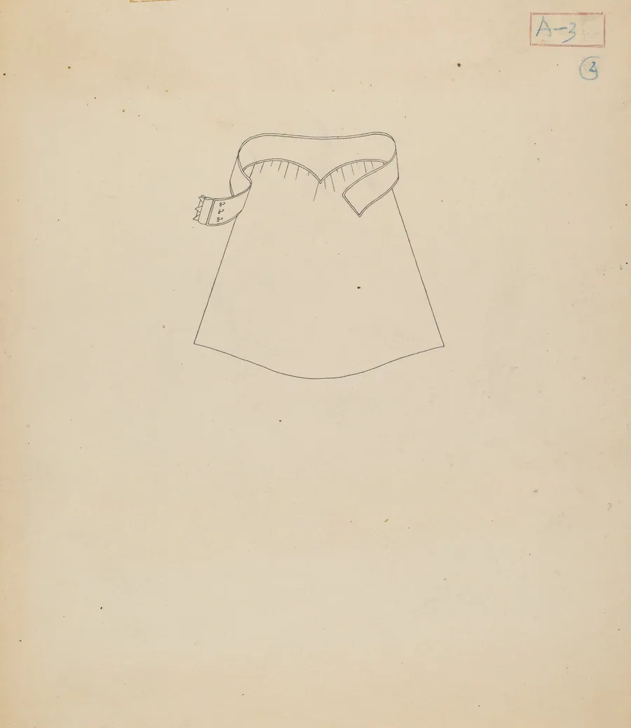 Apron by Gertrude Lemberg
