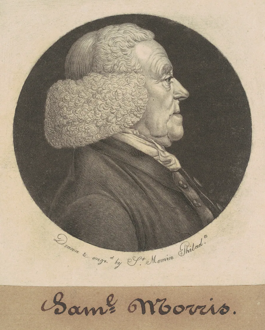 Samuel Morris by Charles B. J. Févret de Saint-Mémin