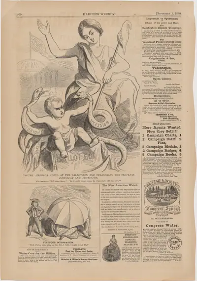 Young America Rising at the Ballot-Box and Strangling the Serpents: Disunion and Secession