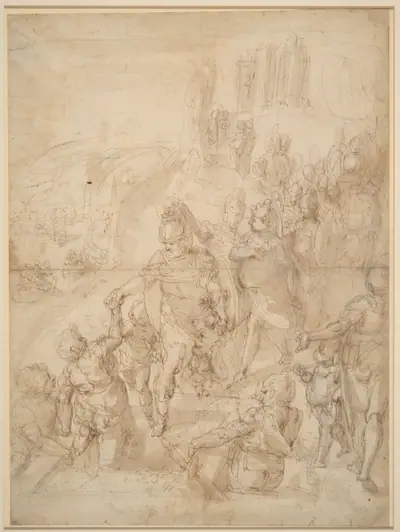 The Embarkation of Aeneas from the Ceraunian Headland
