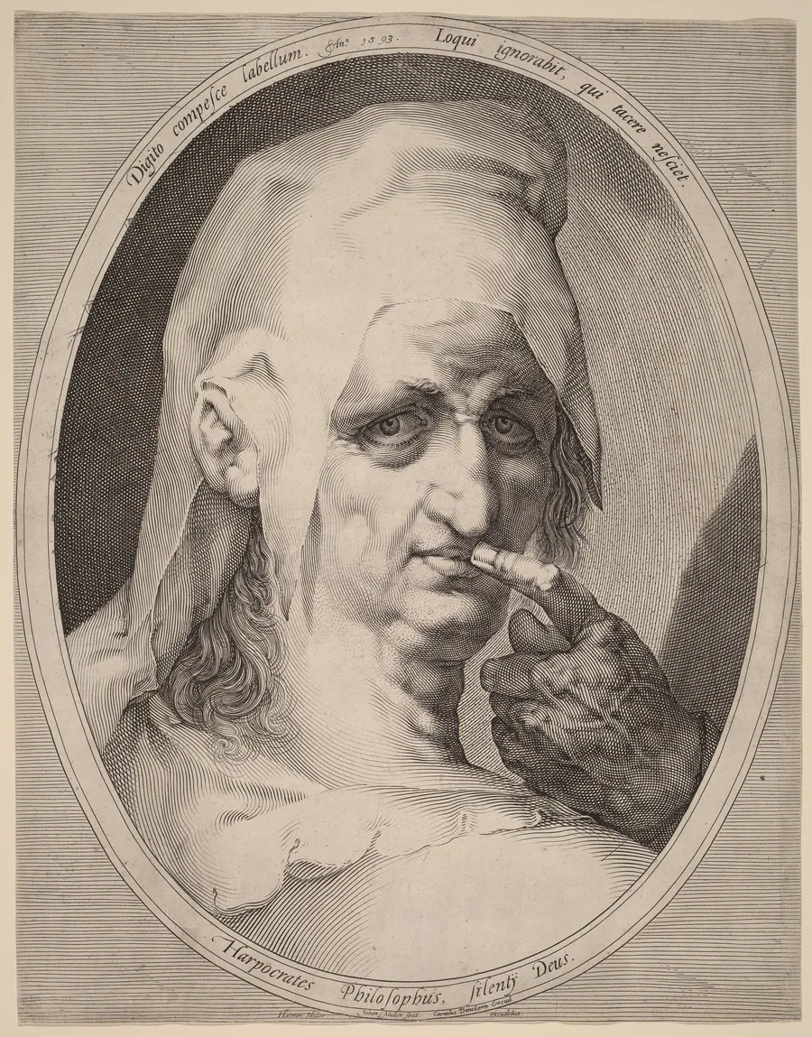 Harpocrates by Jan Muller